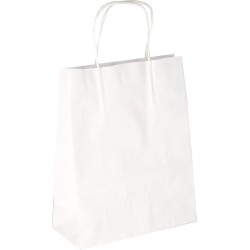 PS201G002 med snoet papirhåndtag hvid 180x80x225 mm