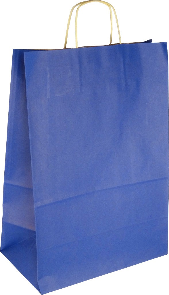 PS307G051 med snoet papirhåndtag Marine blå 305x170x425 mm