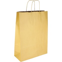 PS108G001 med snoet papirhåndtag Brun 320x120x400 mm