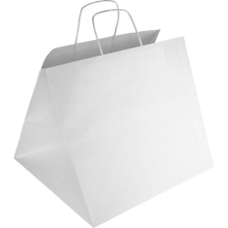 PS213G002 med snoet papirhåndtag hvid 360x330x320 mm
