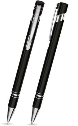 G-01 Metal kuglepen sort