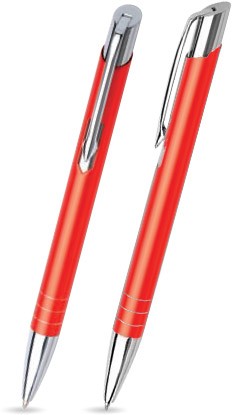 M-05 kuglepen. Orange - mat.