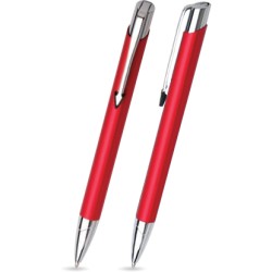 V-06 Metal kuglepen rød