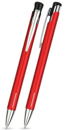 J-06 Metal kuglepen rød