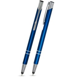 CST-10 Metal ball pen Touch Pen Cosmo slim - BLUE