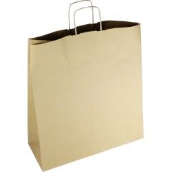 PS116G001 med snoet papirhåndtag Brun 450x160x480 mm