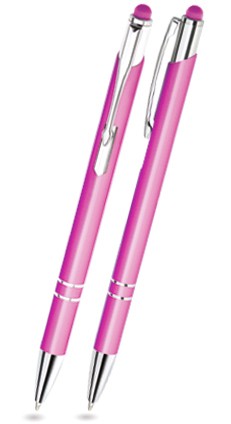 BET-16 Kuglepen Touch Pen BELLO. Pink (mat).