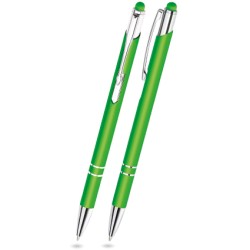 BET-17 Kuglepen Touch Pen BELLO. Grøn (mat).