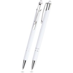 BET-20 kuglepen touch pen BELLO. Hvid (mat).