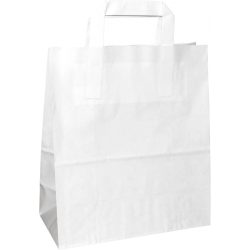 PP202G002 med flad papirholder hvid 200x100x280 mm