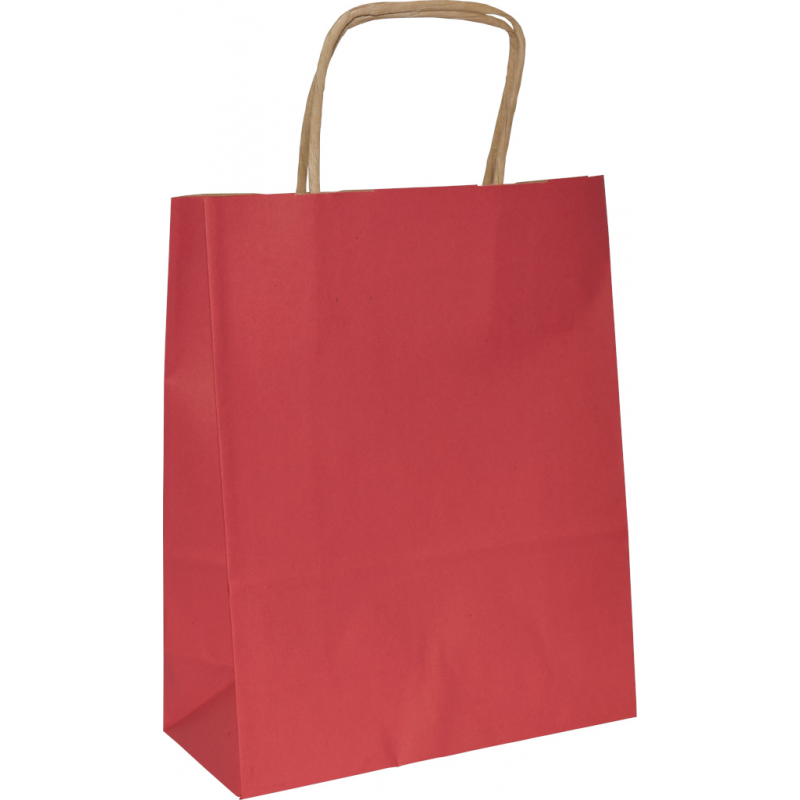 PS301G041 med snoet papirhåndtag rød 180x80x225 mm
