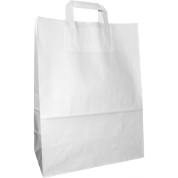 PP209G002 med flad papirholder hvid 320x160x430 mm