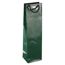 PL101G077 med et strenghåndtag, afstivet bund og øvre folder grøn 110x90x400 mm