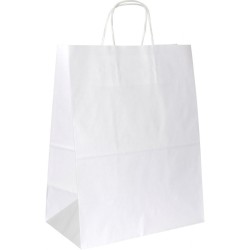 PS201G002 med snoet papirhåndtag hvid 180x80x225 mm