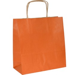 PS306G061 Papirpose med papirsnor EKO PLUS - Orange