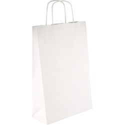 PS204G002 med snoet papirhåndtag hvid 240x100x360 mm