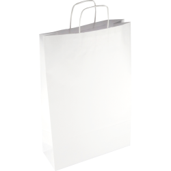 PS212G002 med snoet papirhåndtag hvid 350x180x440 mm