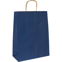 PS303G051 med snoet papirhåndtag Marine blå 240x100x320 mm