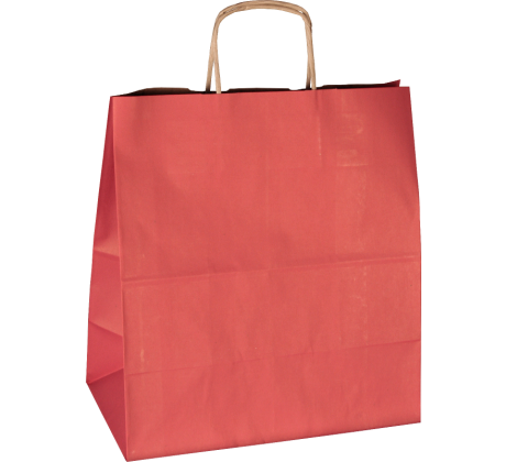 PS306G041 med snoet papirhåndtag rød 305x170x340 mm