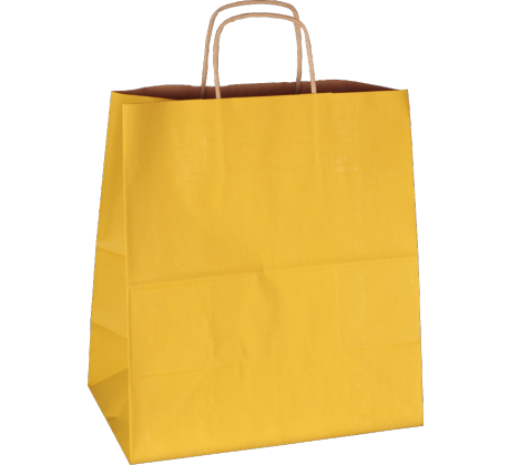 PS306G091 med snoet papirhåndtag gul 305x170x340 mm