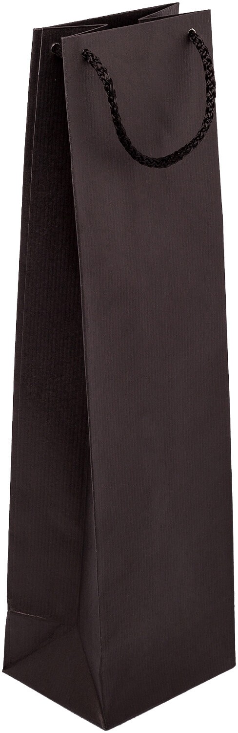 PR301R033 med et strenghåndtag, afstivet bund og øvre folder sort 110x90x400 mm
