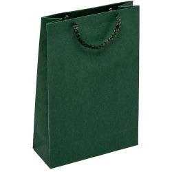 PR302R077 med et strenghåndtag, afstivet bund og øvre folder grøn 170x70x250 mm
