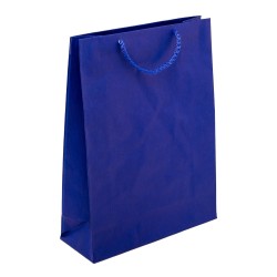 PR303R055 med et strenghåndtag, afstivet bund og øvre folder Marine blå 240x90x320 mm